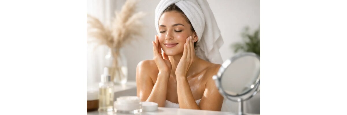 Beispiel Routine für glowy Skin im Alltag - 