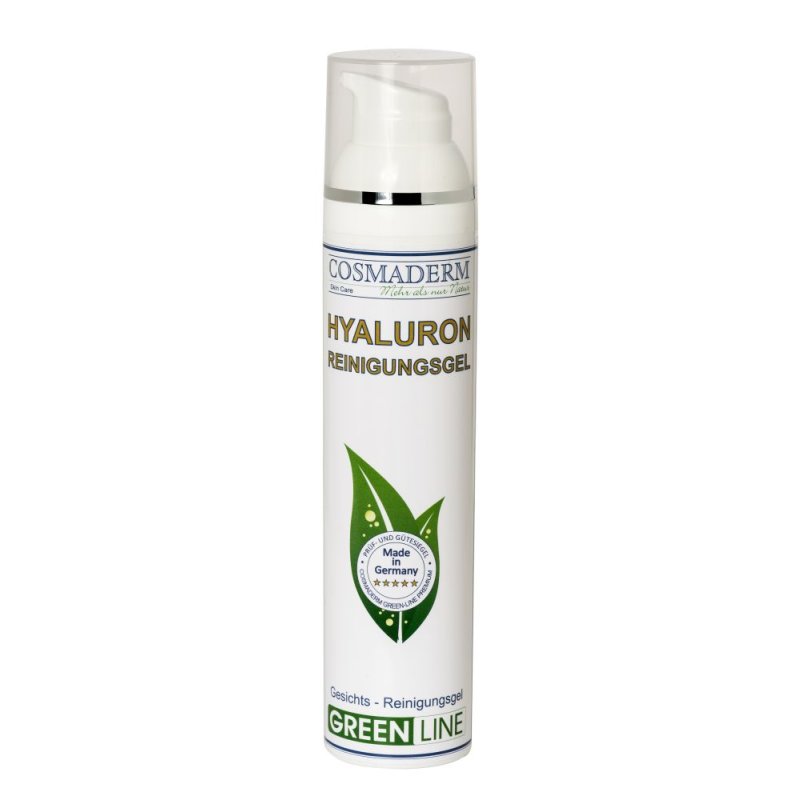 Cosmaderm - Hyaluron - Reinigungsgel Greenline 100 ml