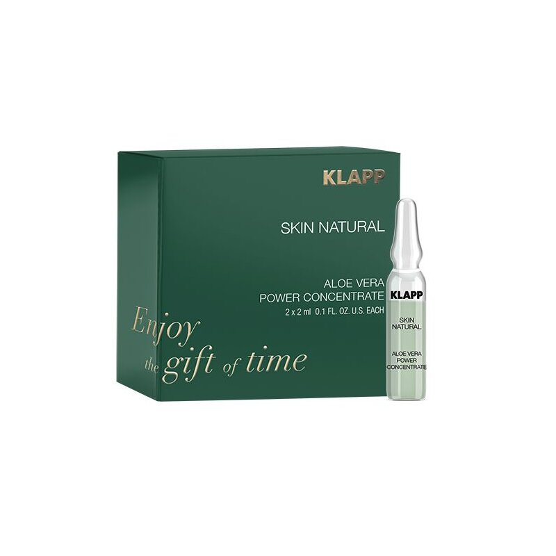 Klapp - Skin Natural Aloe Vera Power Concentrate (Ampullen) 2x2ml