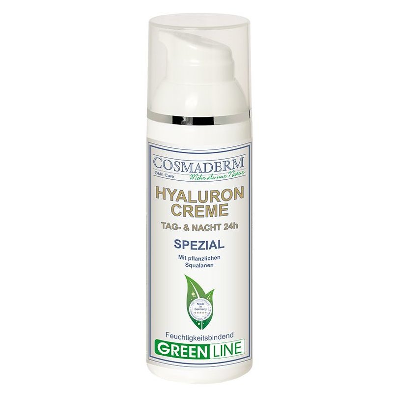 Cosmaderm - Hyaluron Tag- und Nachtcreme 24h Spezial (Greenline) 50ml